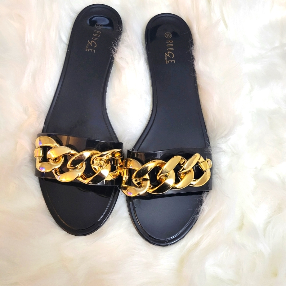 Fancy Chain Sandals